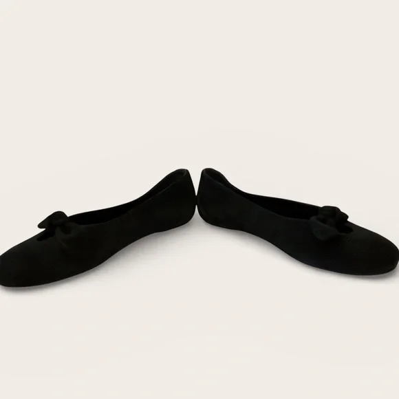 Vionic Women's Black Bow Flats - Picture 4 of 5